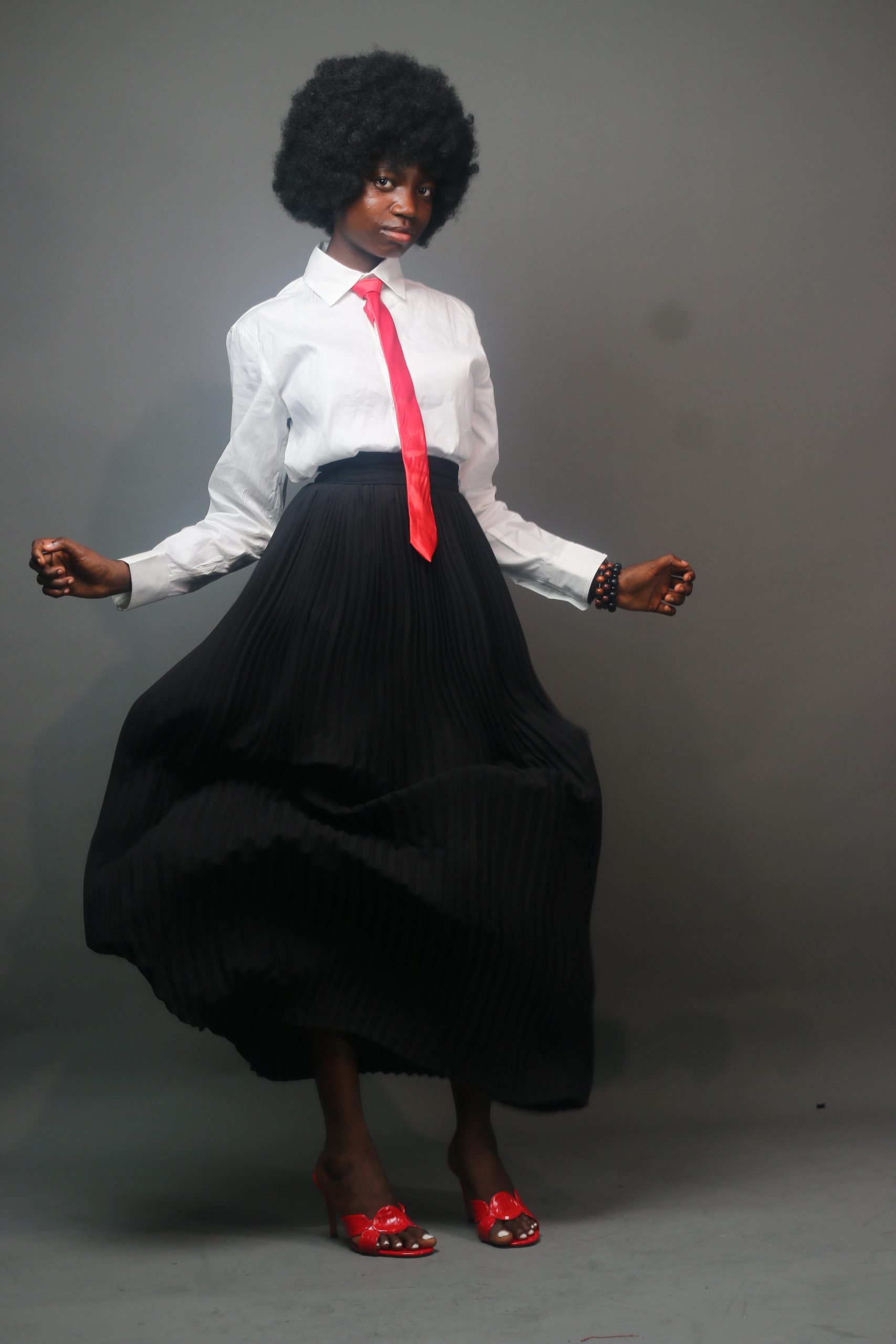 Ayo Pleated Skirt - Image 3