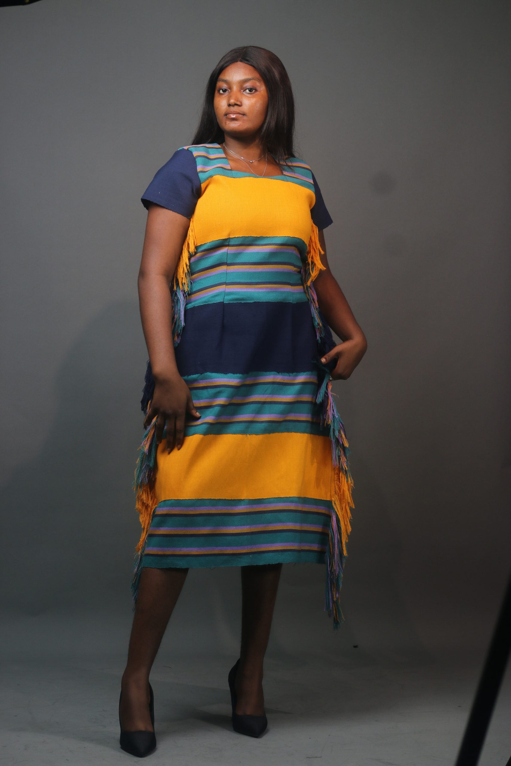 Fola Fringe Dress