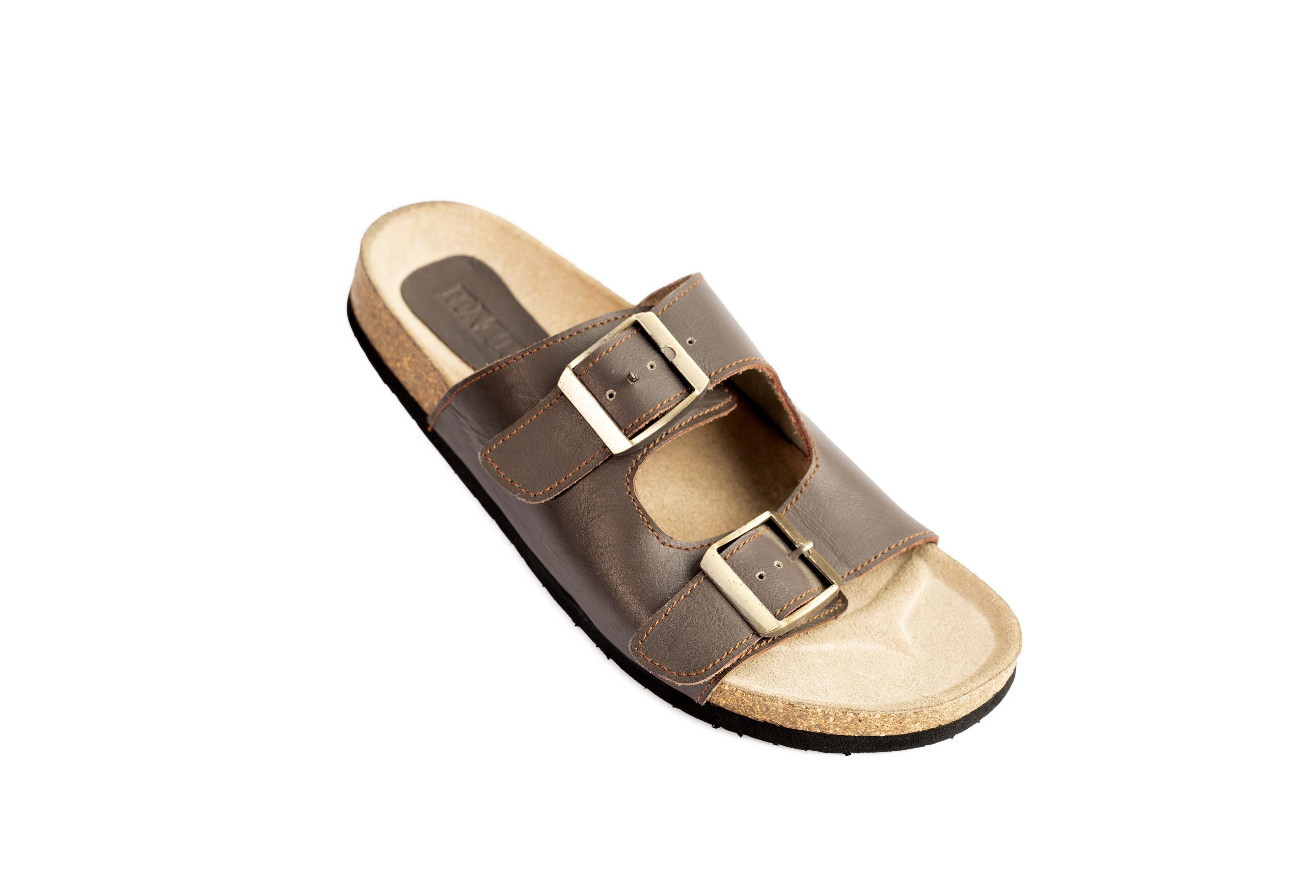 HaleyH Luxury Double-Buckle Comfort Slides - Image 3