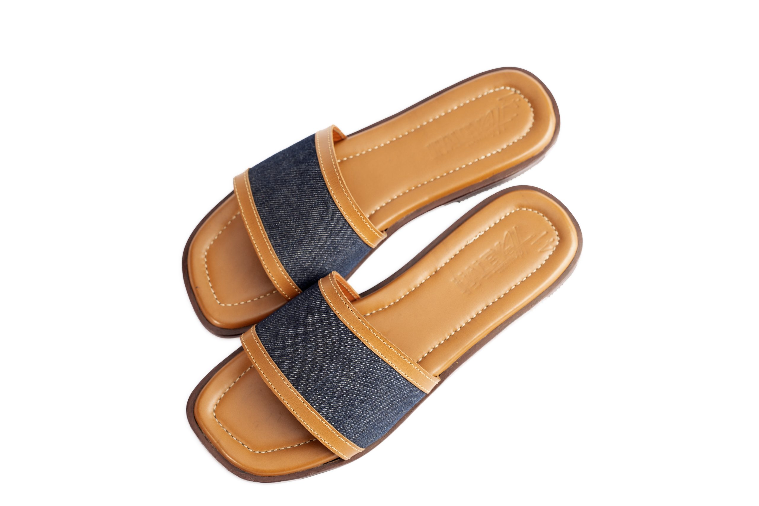 Aanu Denim Slides - Image 2