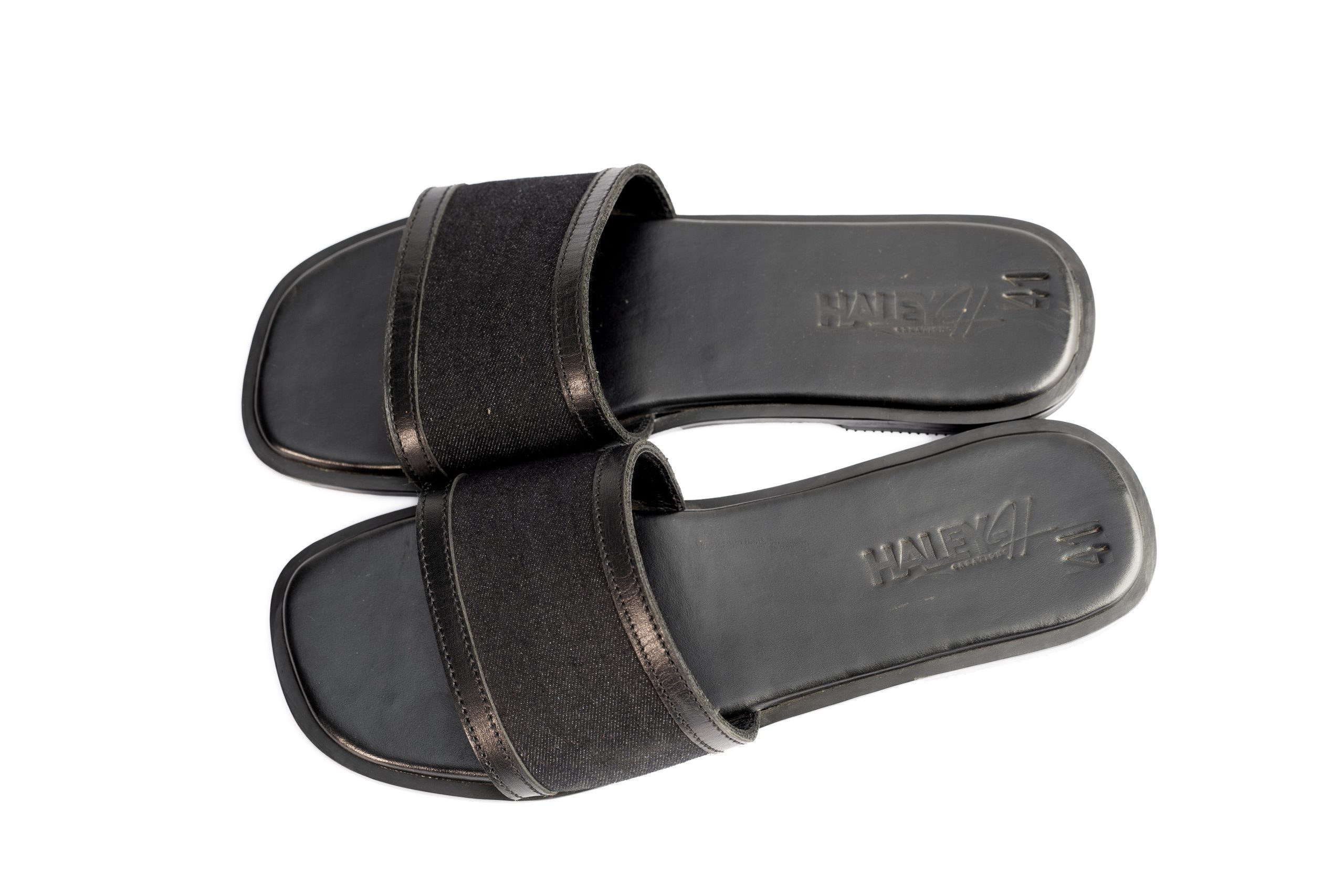 Aanu Denim Slides - Image 4