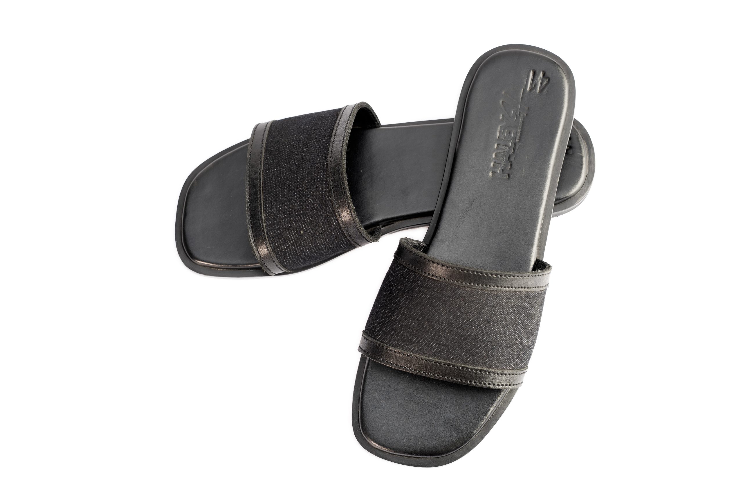 Aanu Denim Slides - Image 5